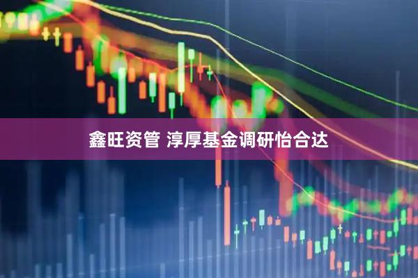 鑫旺资管 淳厚基金调研怡合达
